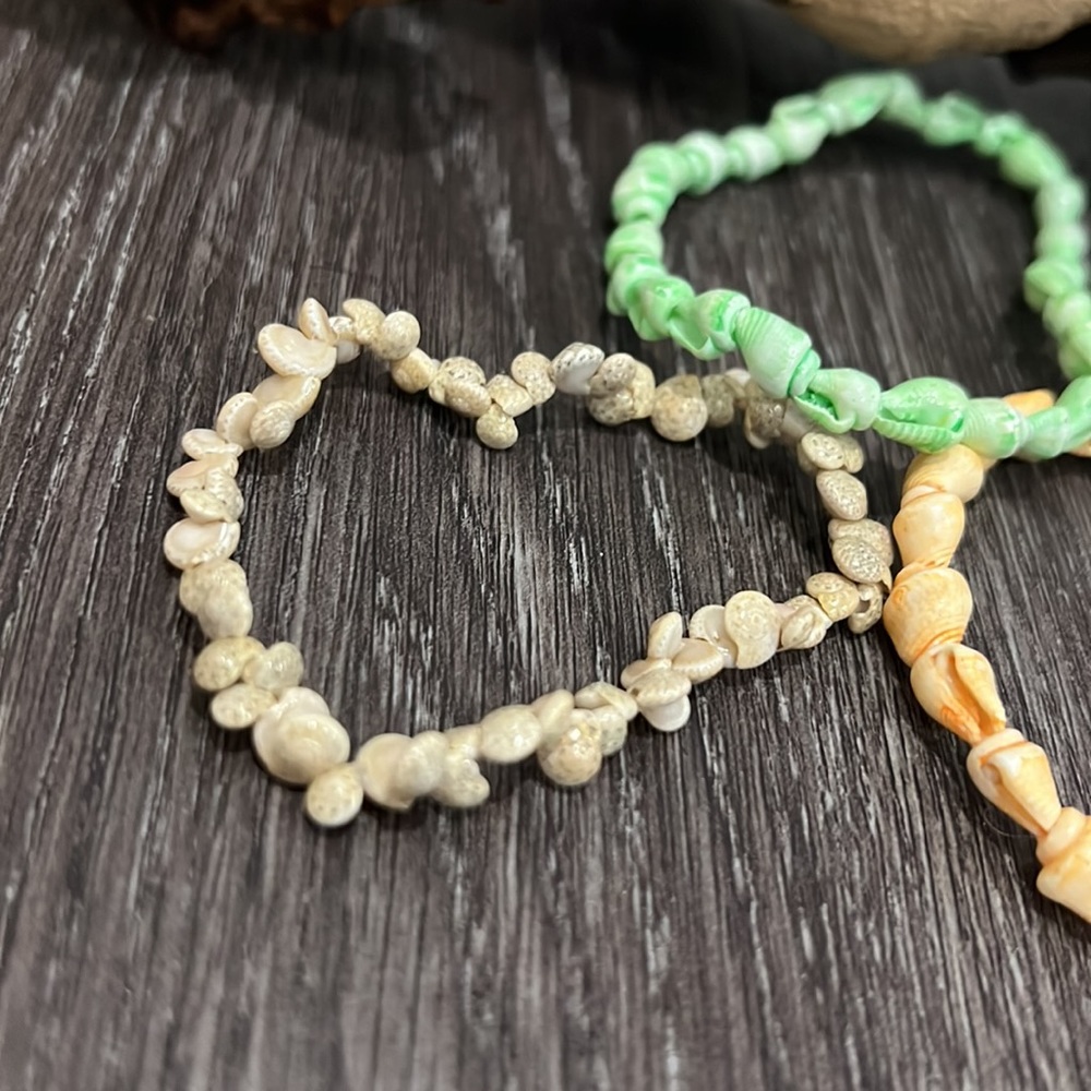 Shell ankle bracelets - Picture 2 of 4